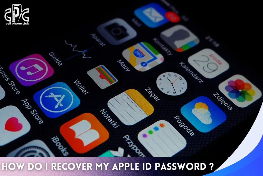How do I recover my Apple ID password ?