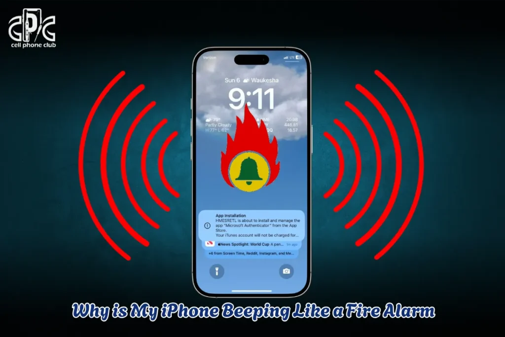 Why Is My iPhone Beeping Like a Fire Alarm ?