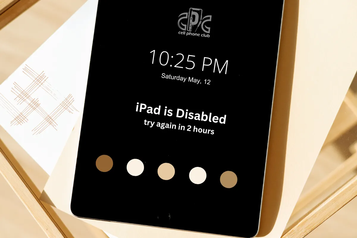 How to Undisable an iPad