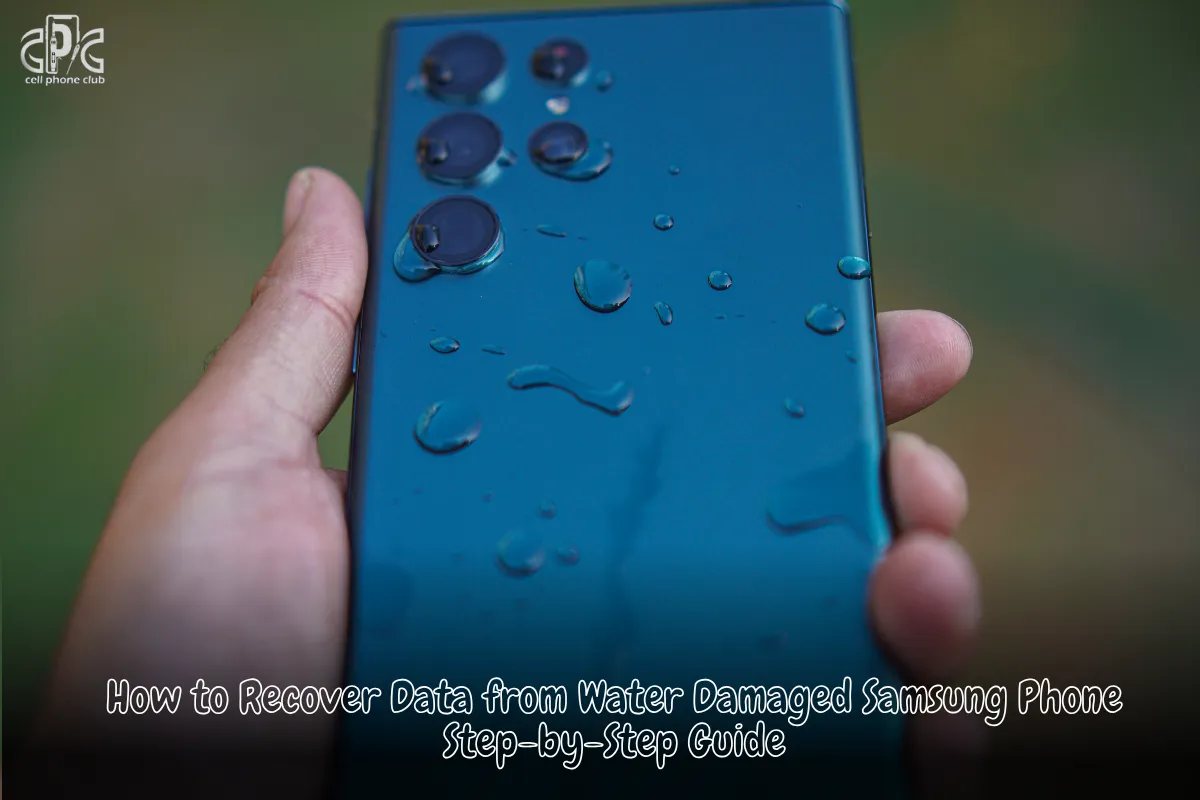How to Recover Data from Water Damaged Samsung Phone Step-by-Step Guide