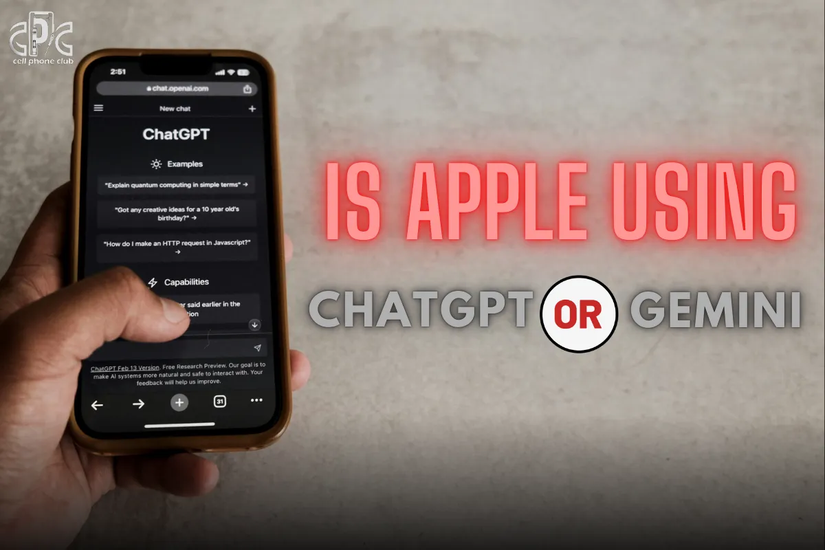 Is Apple Using Chat GPT Or Gemini