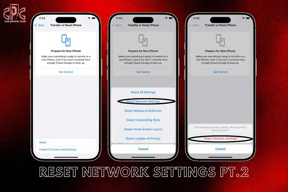 Reset Network Settings Pt.2