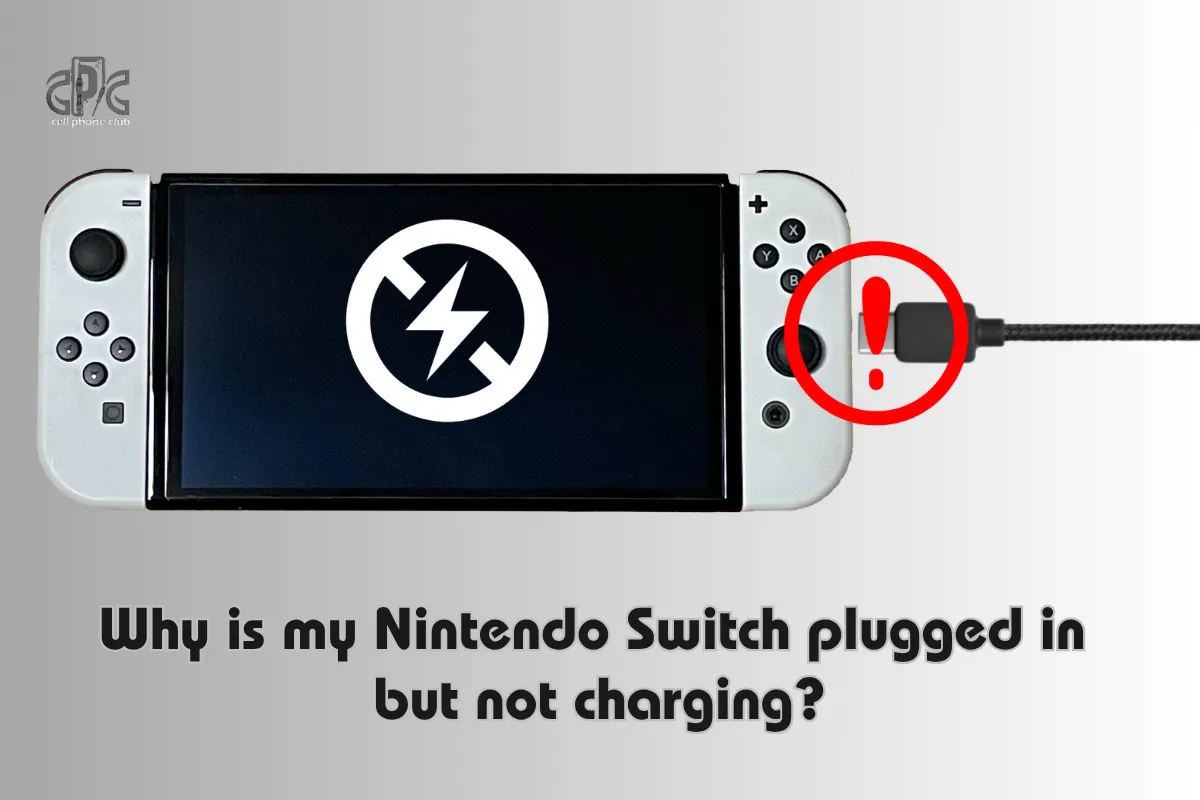 Why is my Nintendo Switch plugged in but not charging