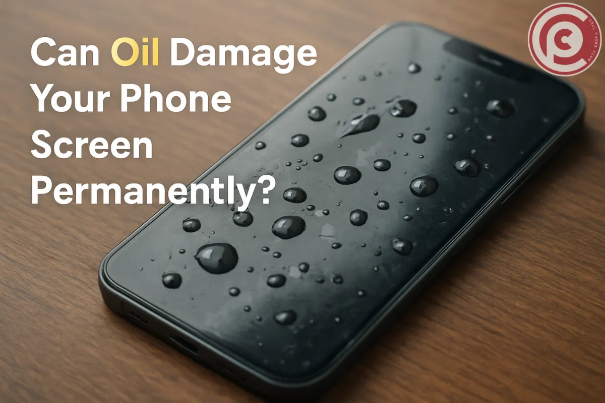 Can Oil Damage Your Phone Screen Permanently